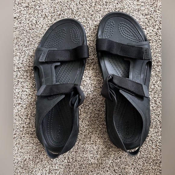 Men’s Crocs Swiftwater Expedition Sandals. Black Size 11 - Picture 6 of 6